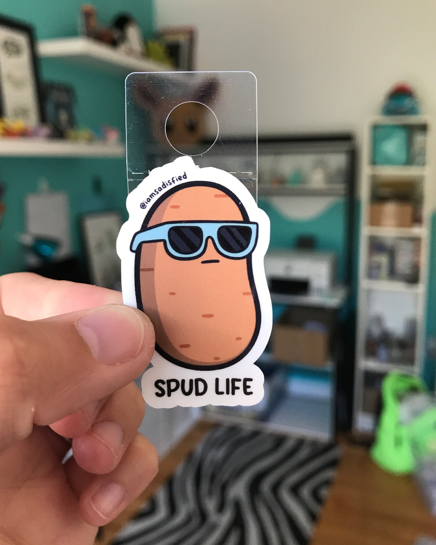 Spud Life Mini Sticker