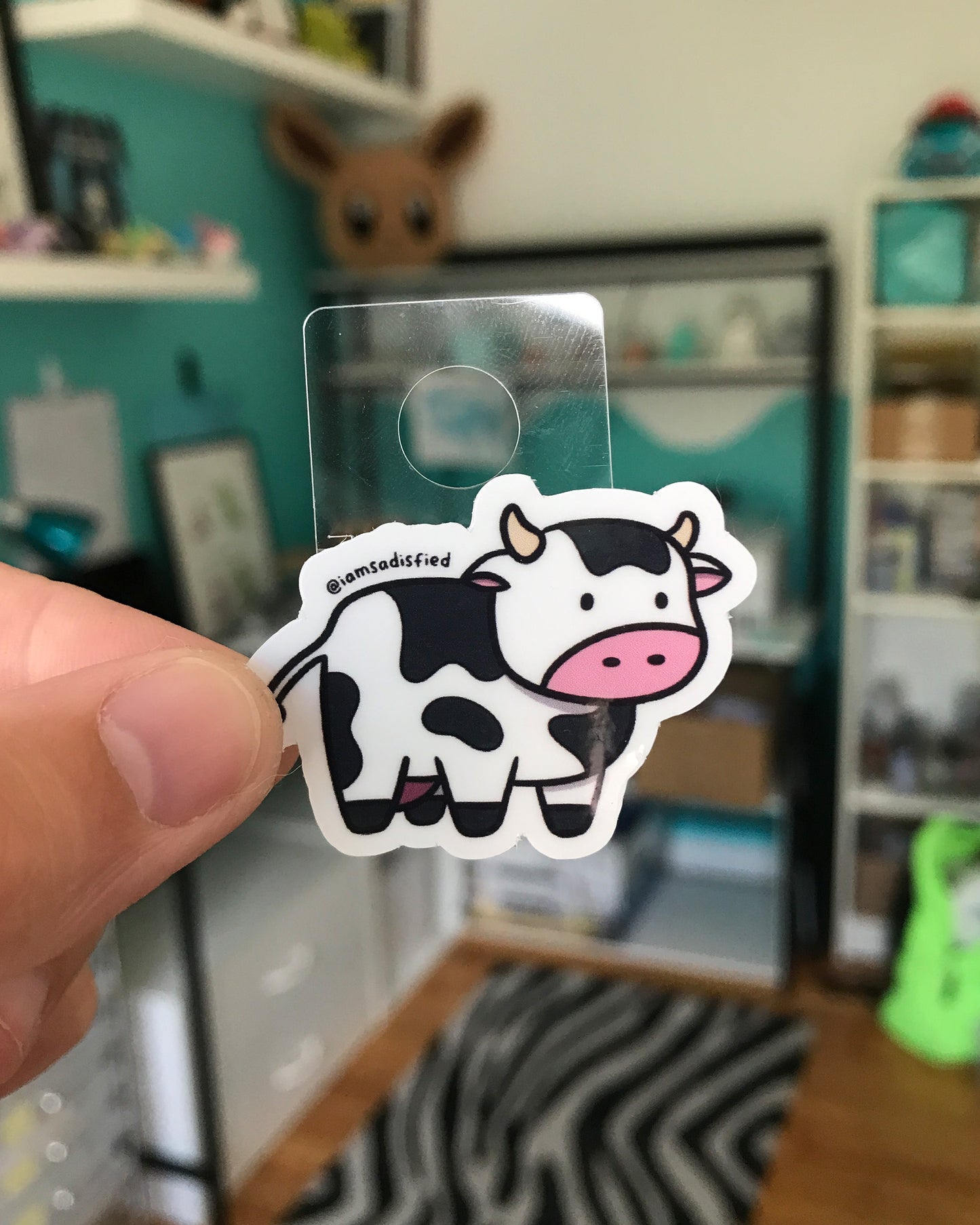 Cow Mini Sticker