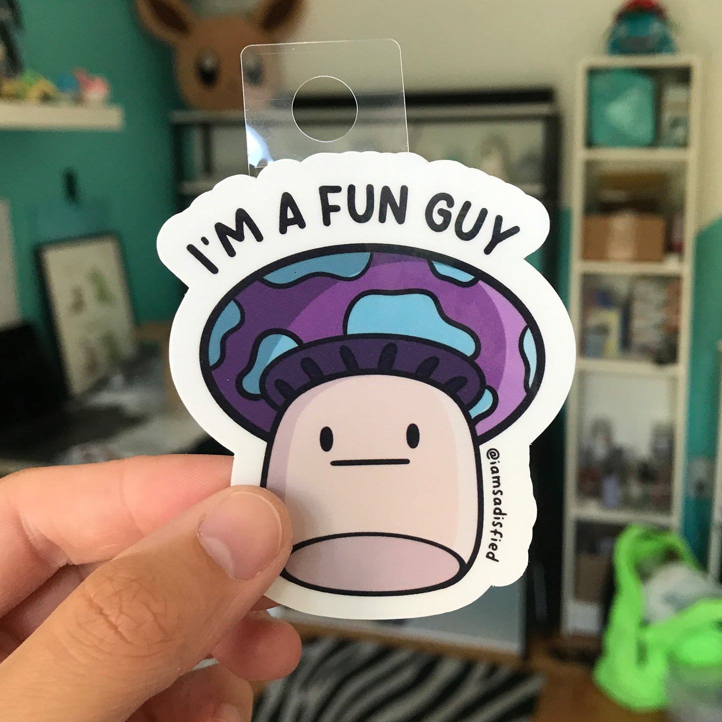 I'm a Fun Guy Sticker