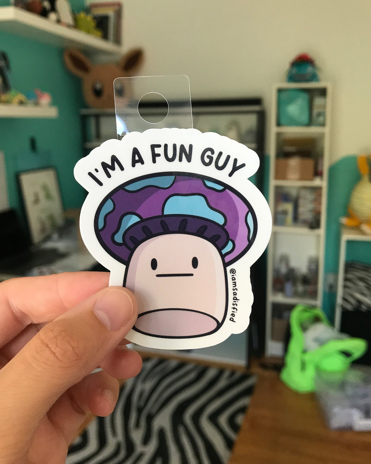 I'm a Fun Guy Sticker