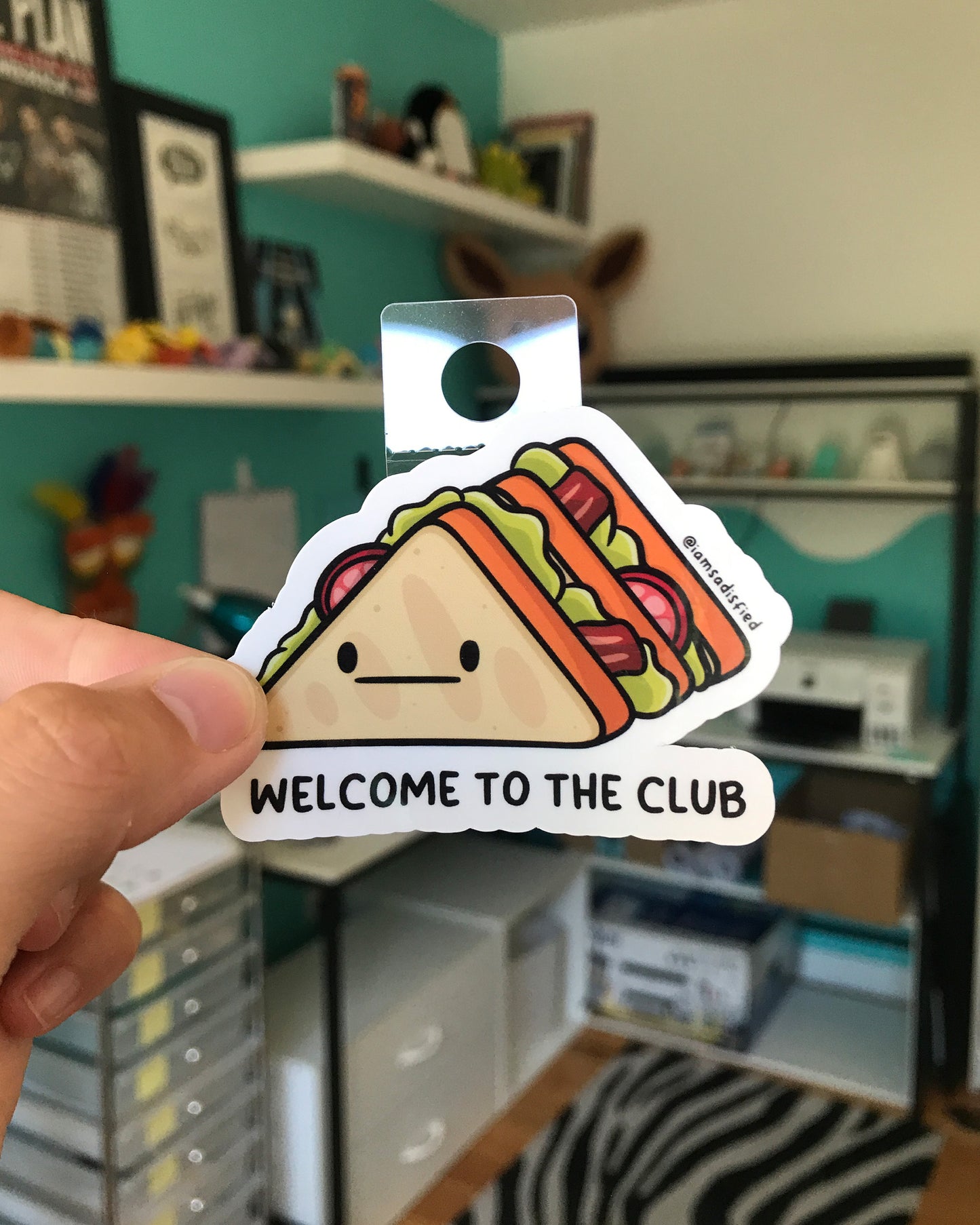 Welcome to the Club Sticker
