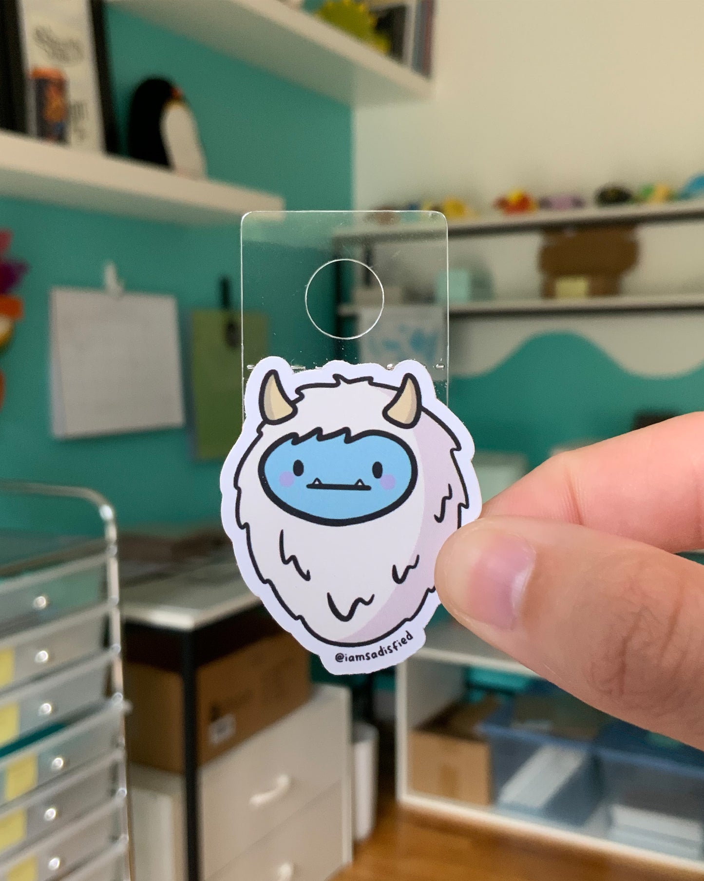 Yeti Mini Sticker