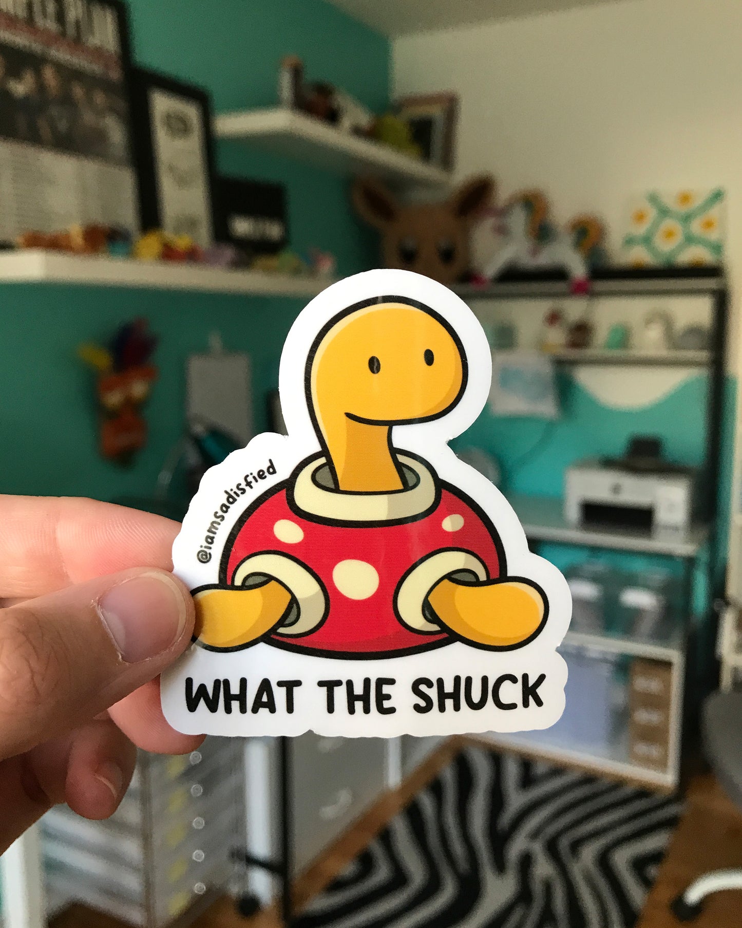 What the Shuck Sticker