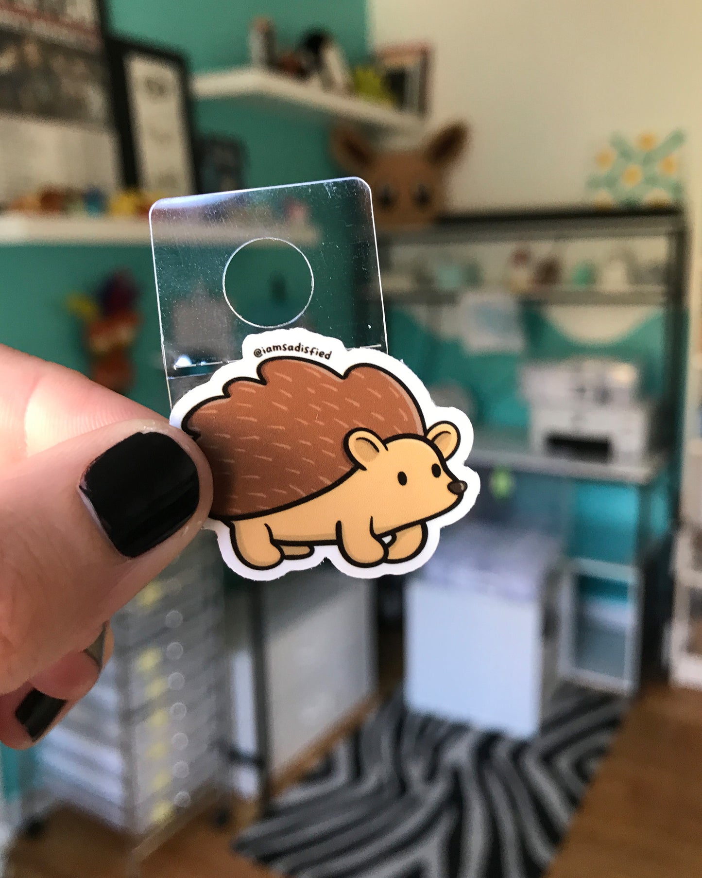 Hedgehog Mini Sticker