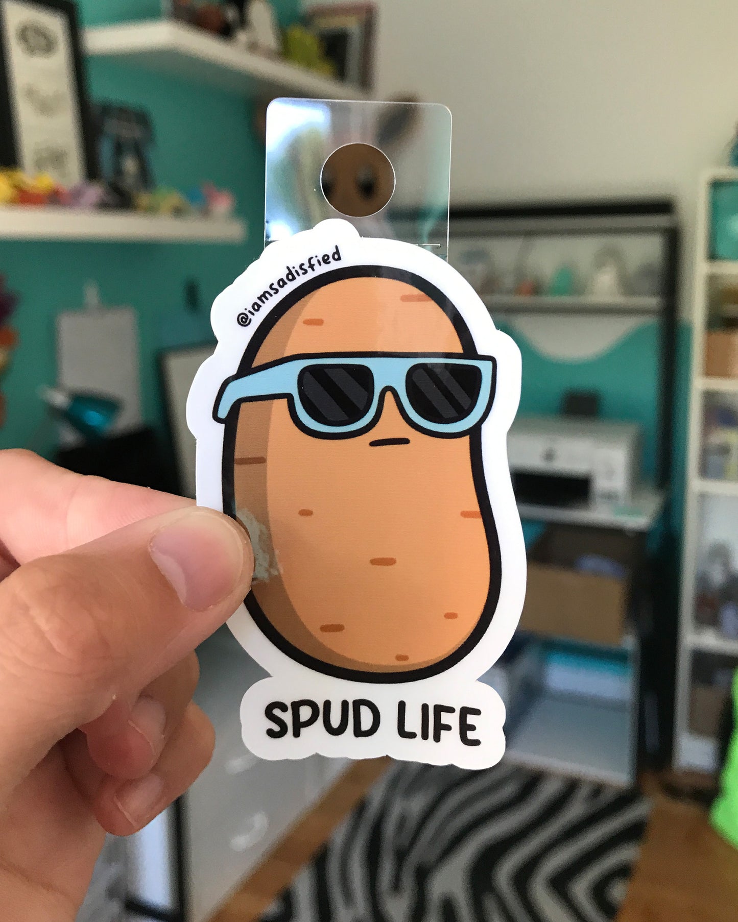 Spud Life Sticker