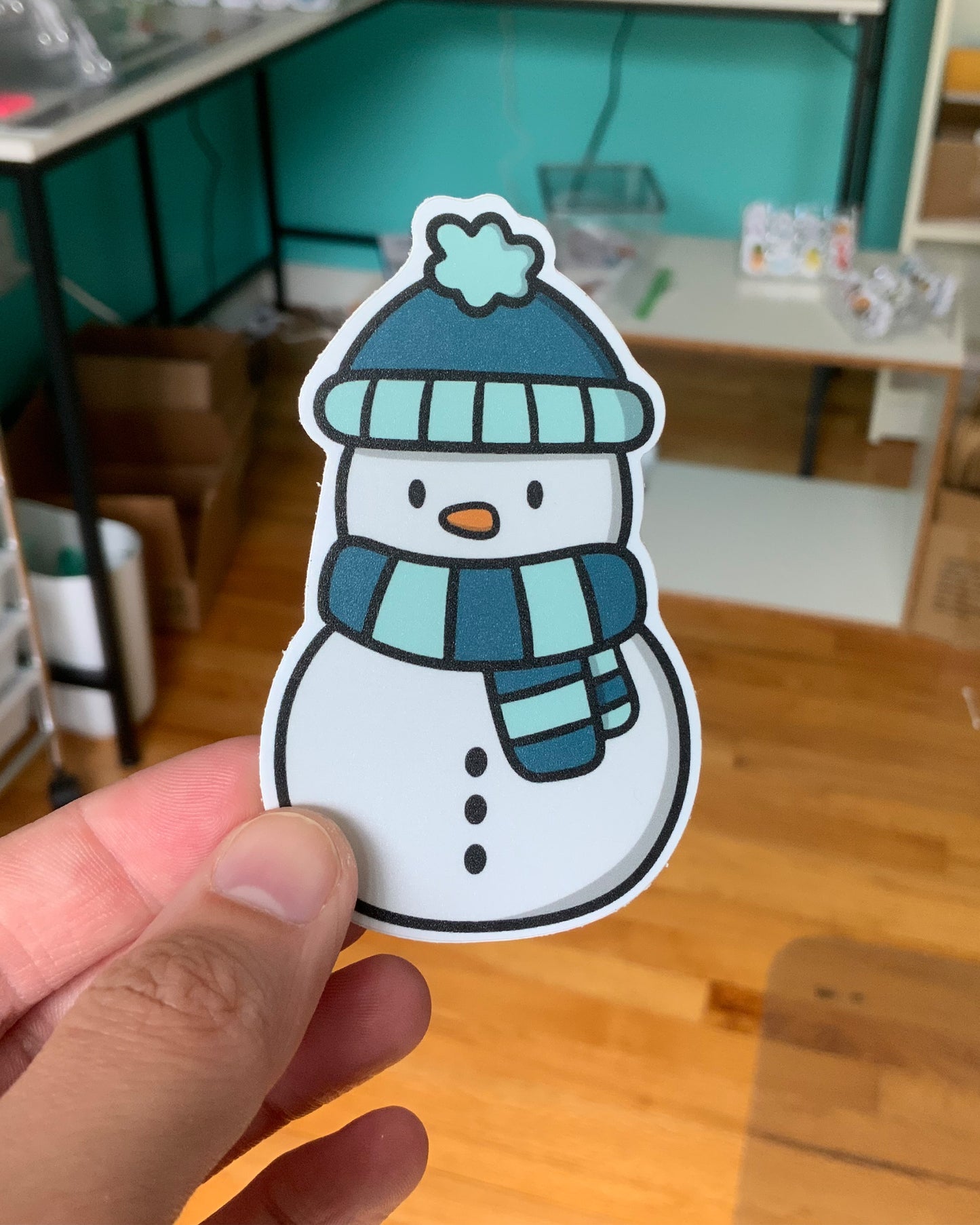 Snowman Sticker