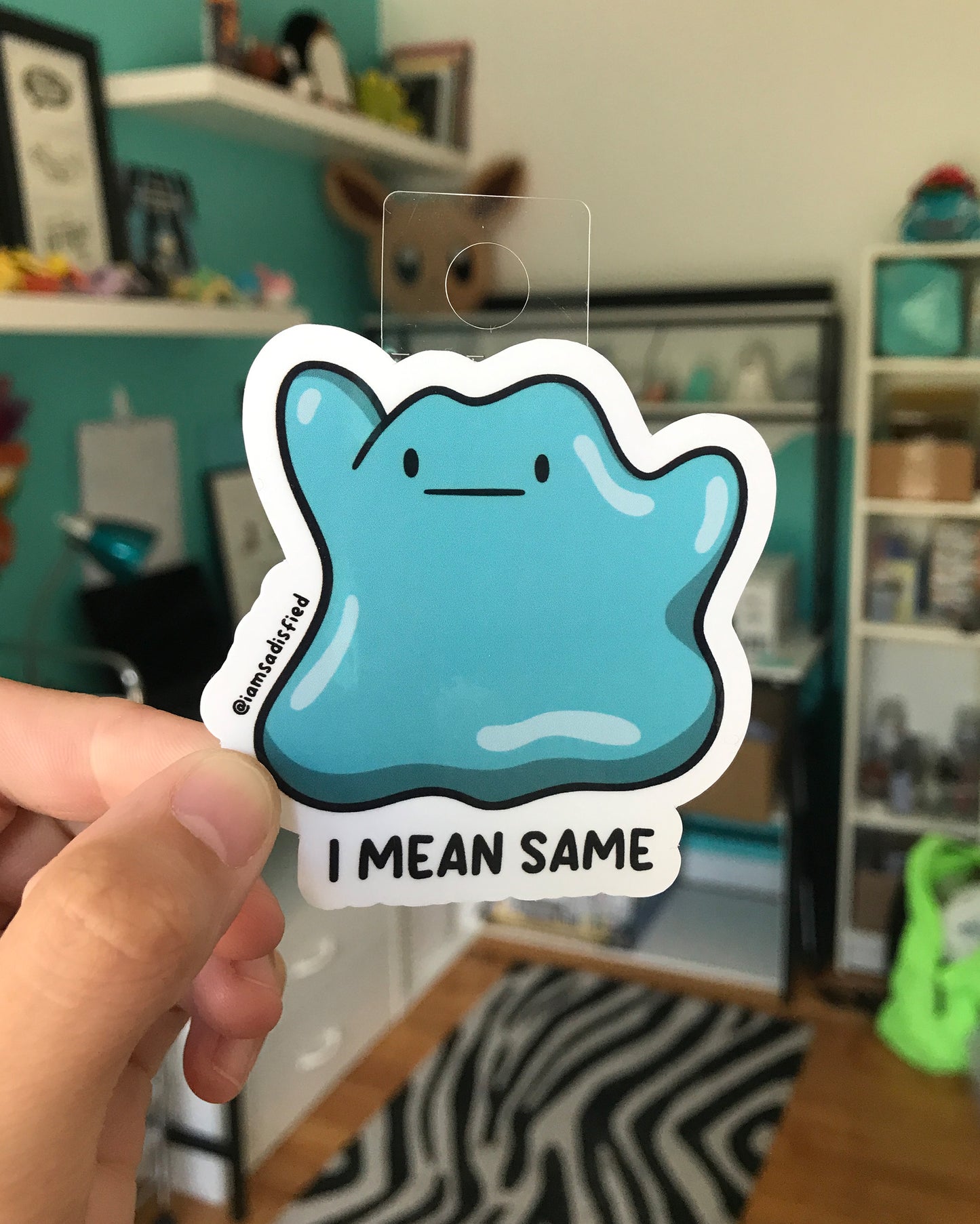 I Mean Same Sticker