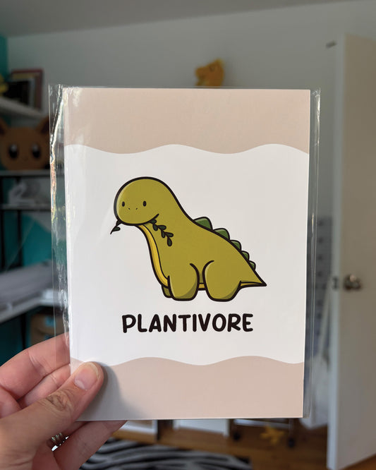 Plantivore 5x7 Print