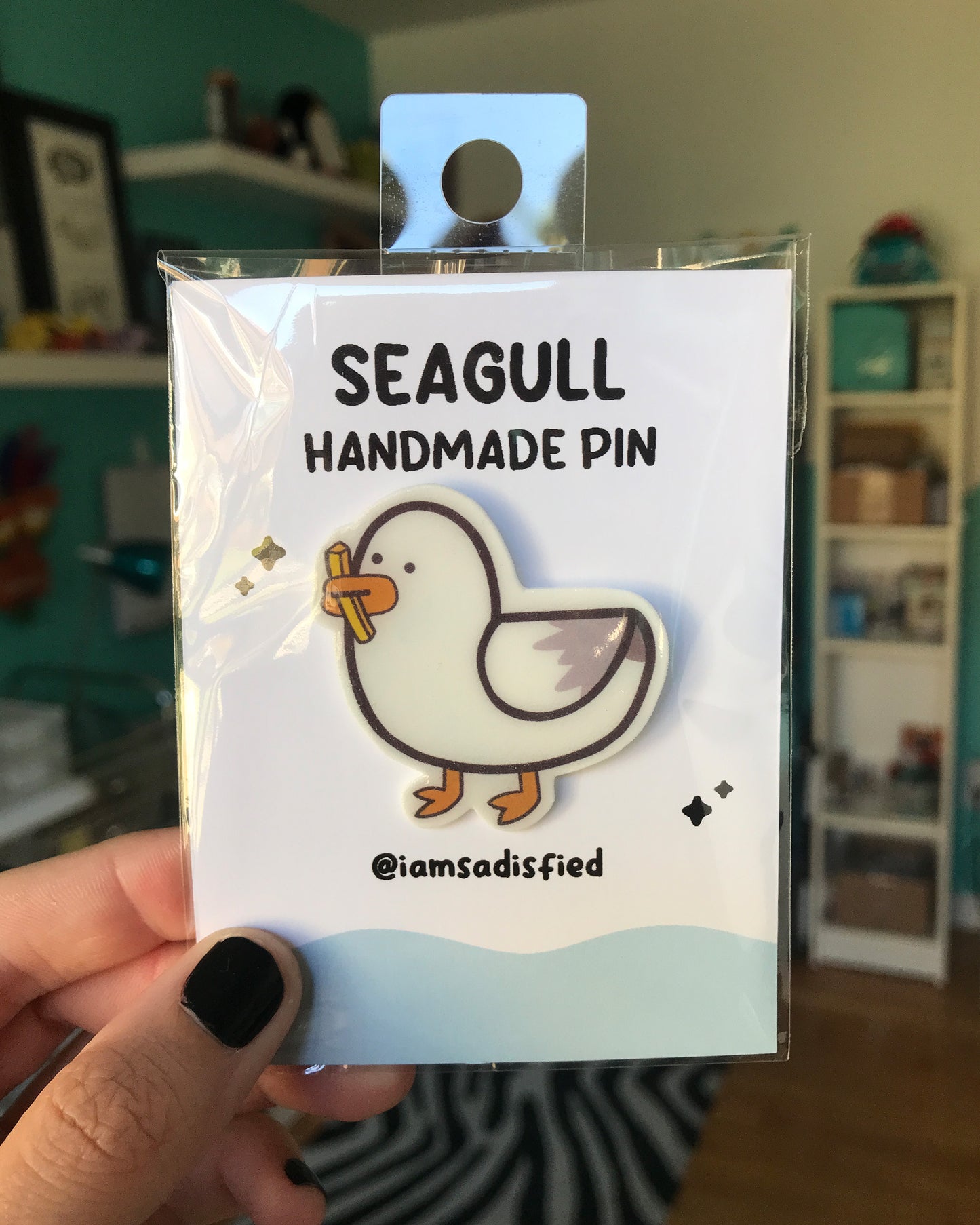 Seagull Handmade Pin