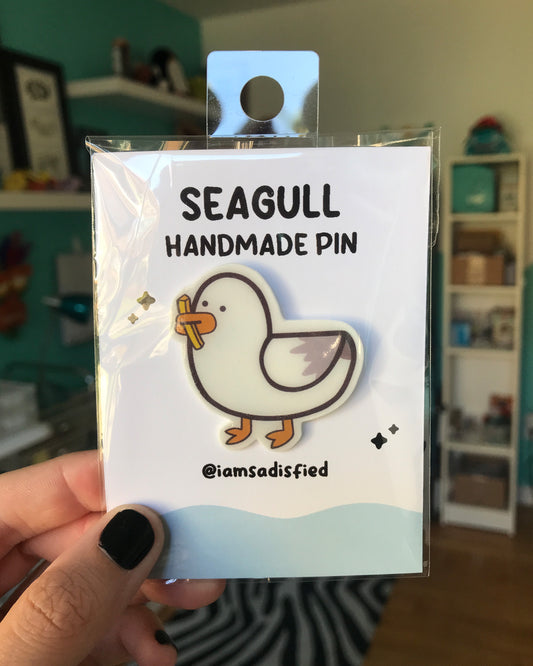 Seagull Handmade Pin