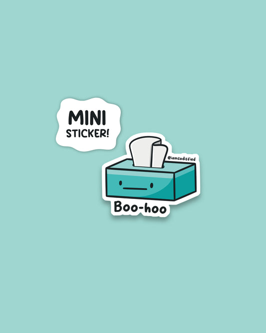 Boo-hoo Mini Sticker