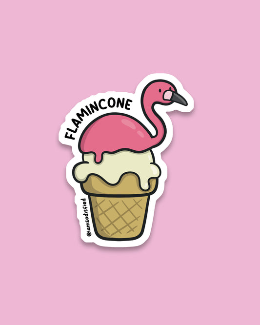Flamincone Sticker