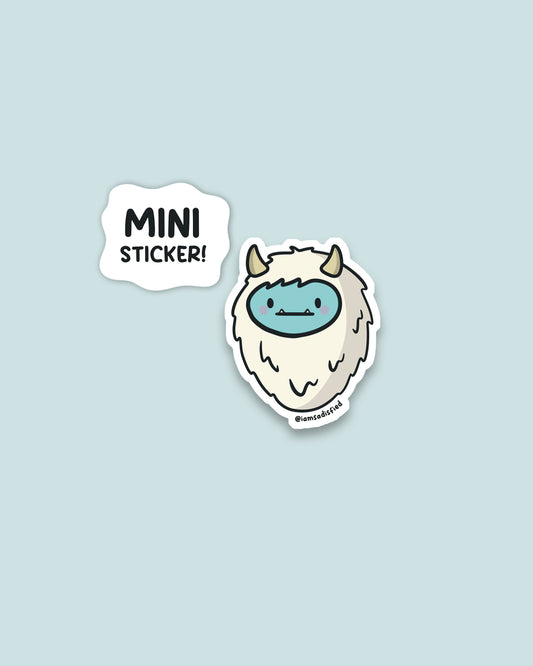 Yeti Mini Sticker