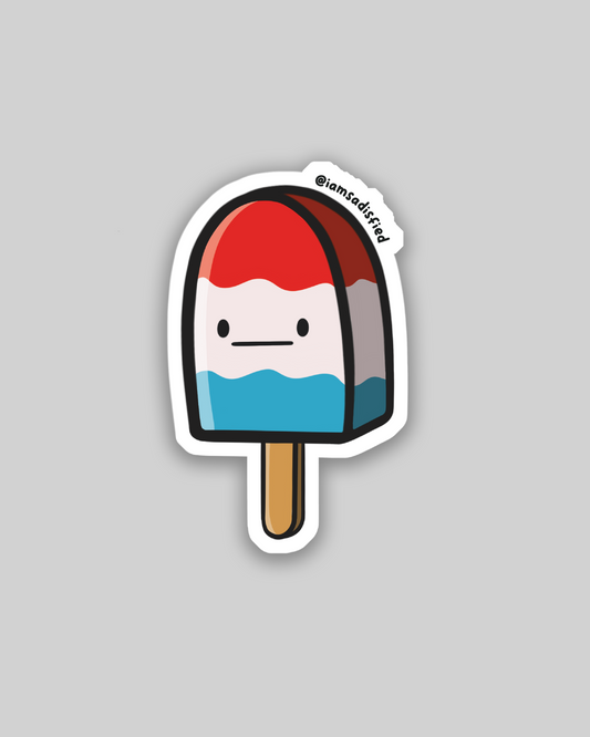 Firework Popsicle Sticker