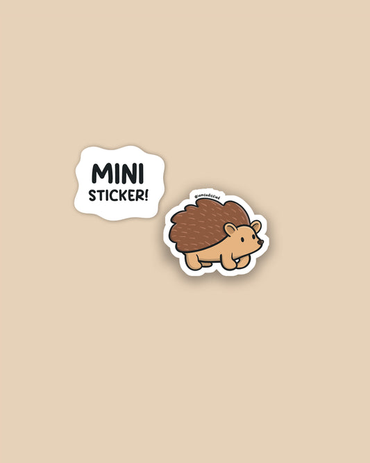 Hedgehog Mini Sticker