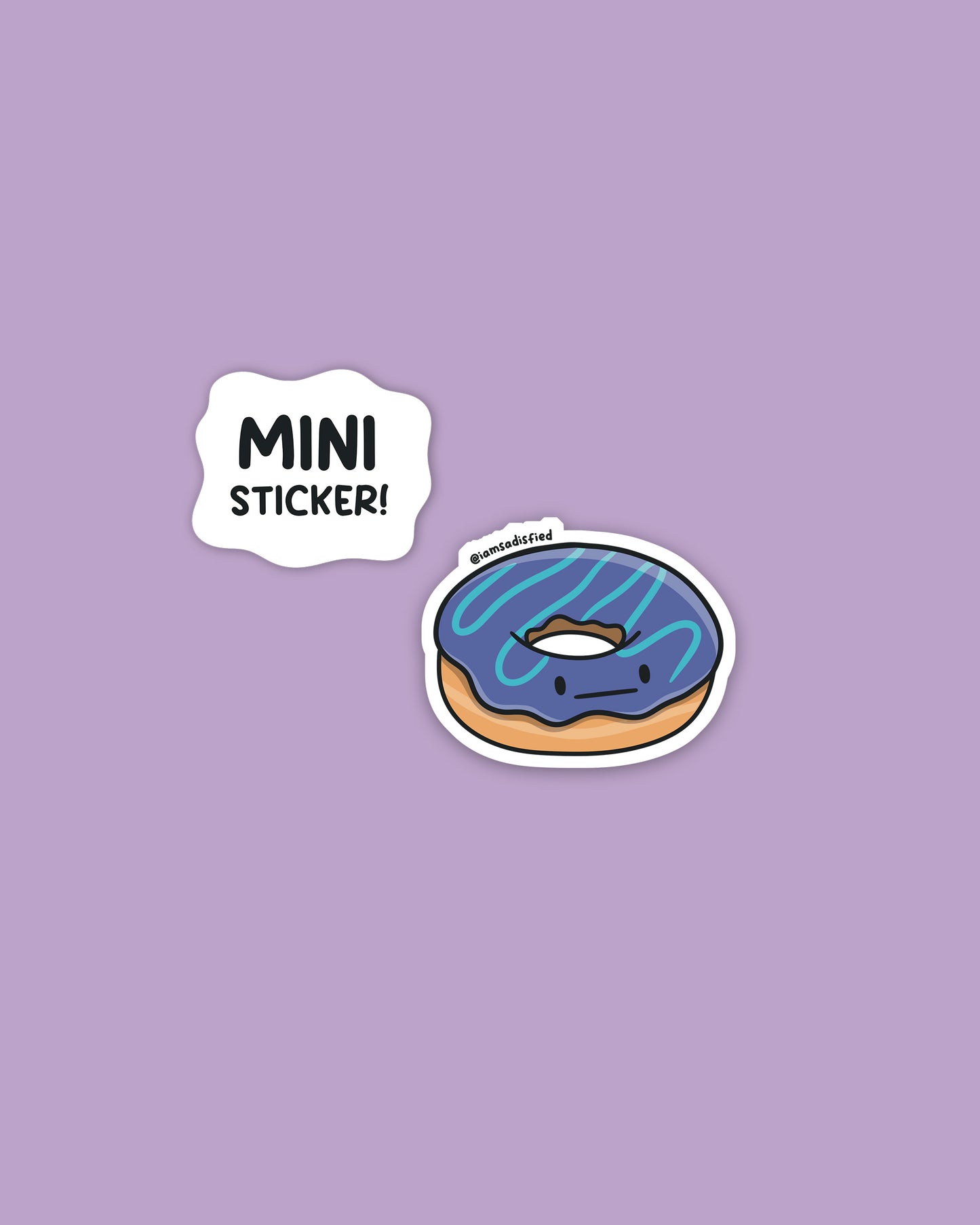 Donut Mini Sticker