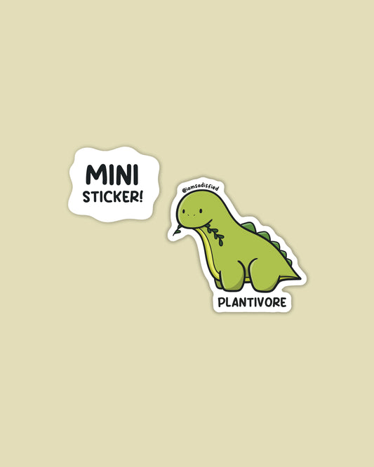Plantivore Mini Sticker