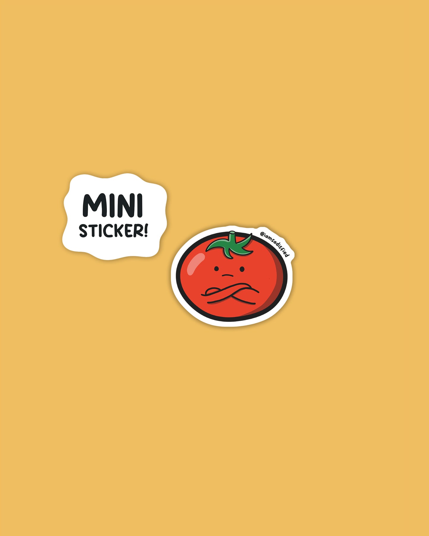 No-mato Mini Sticker
