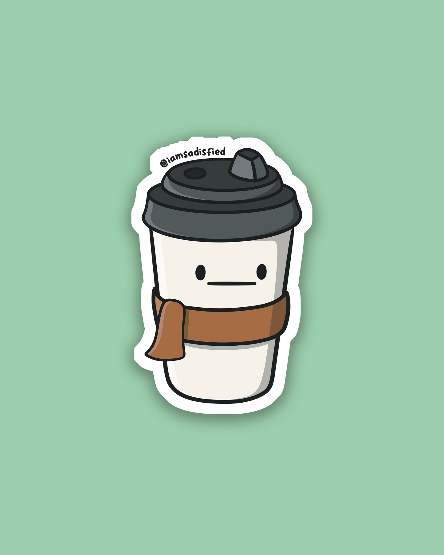 Coffee Cup Sticker