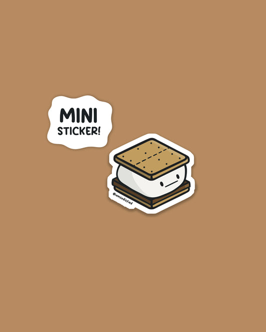 S'mores Mini Sticker