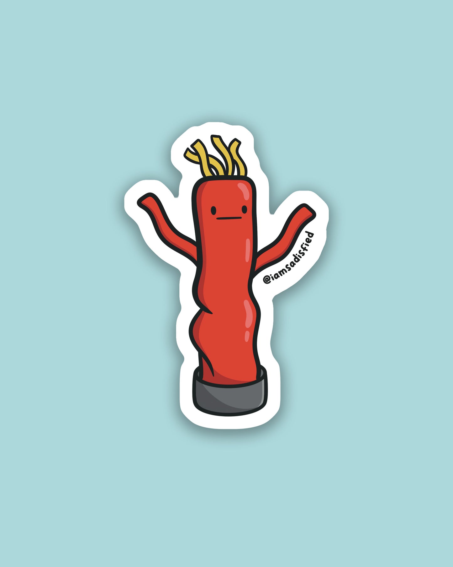 Tube Dude Sticker
