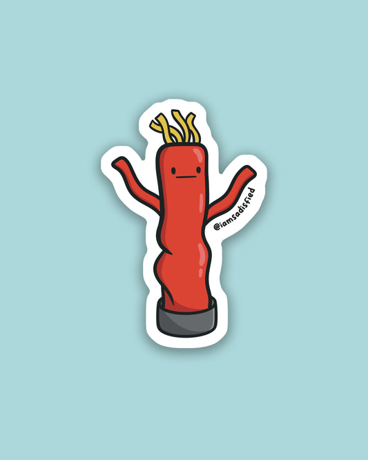 Tube Dude Sticker