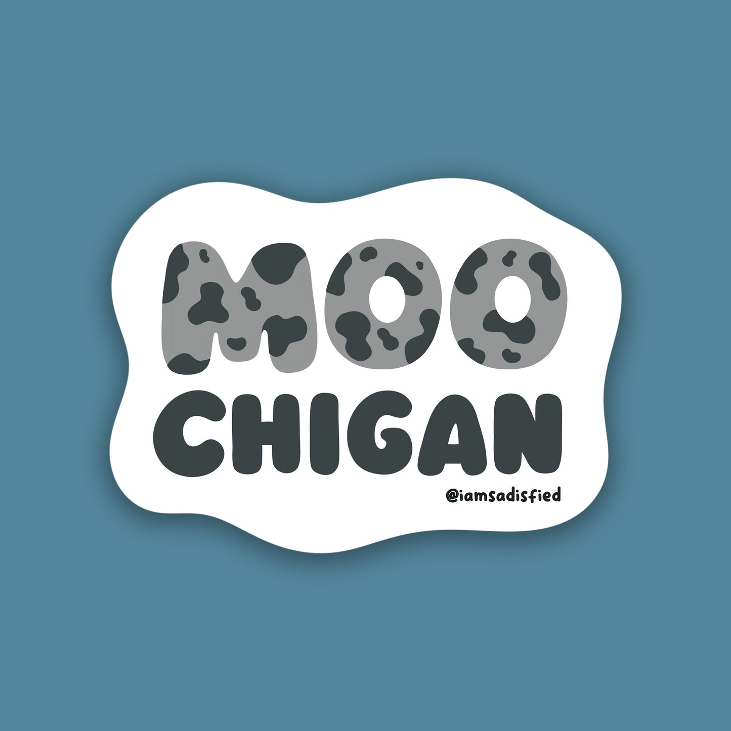 Moochigan Sticker