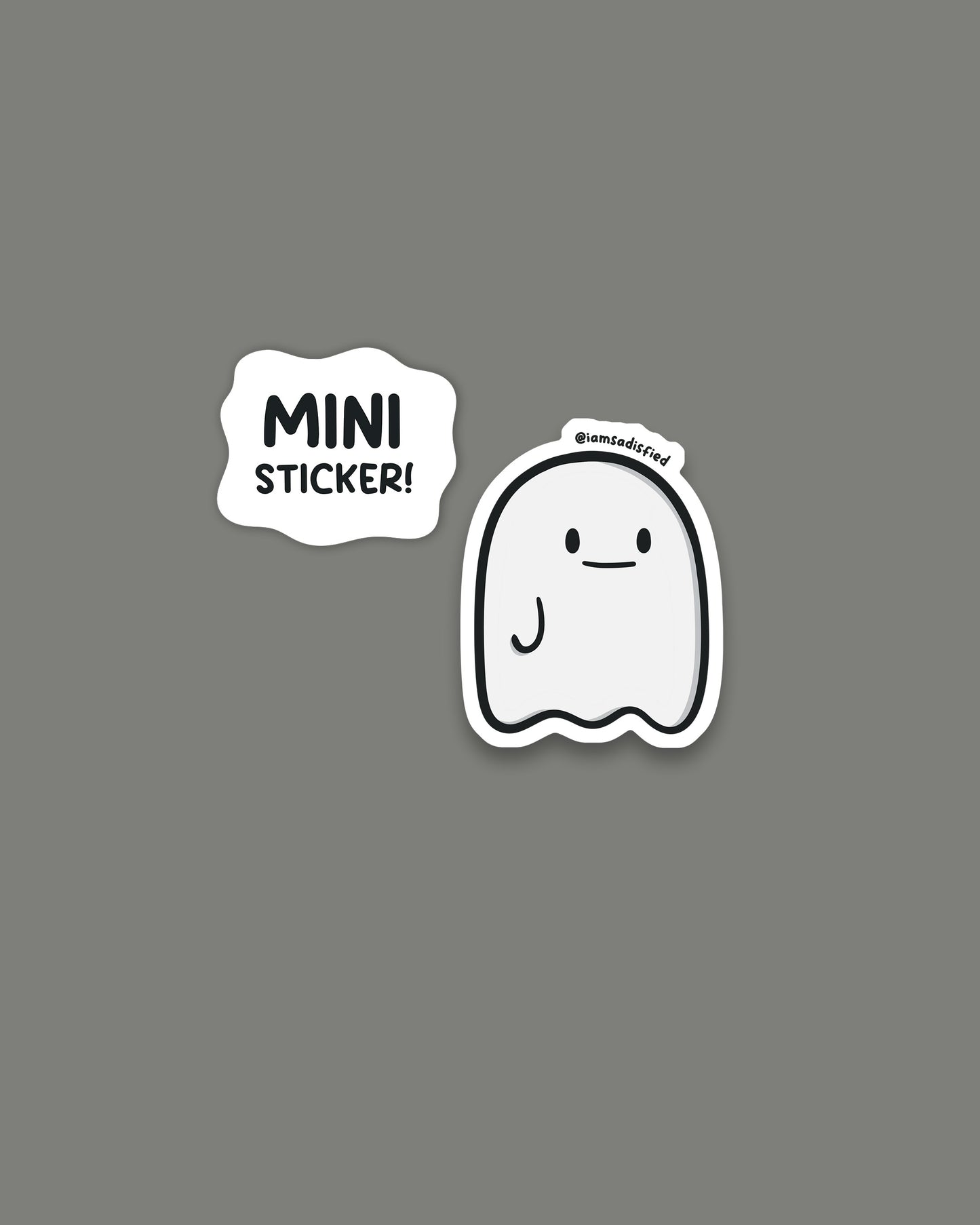 Ghost Mini Sticker