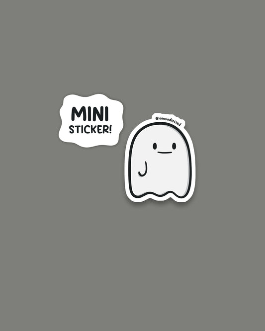 Ghost Mini Sticker
