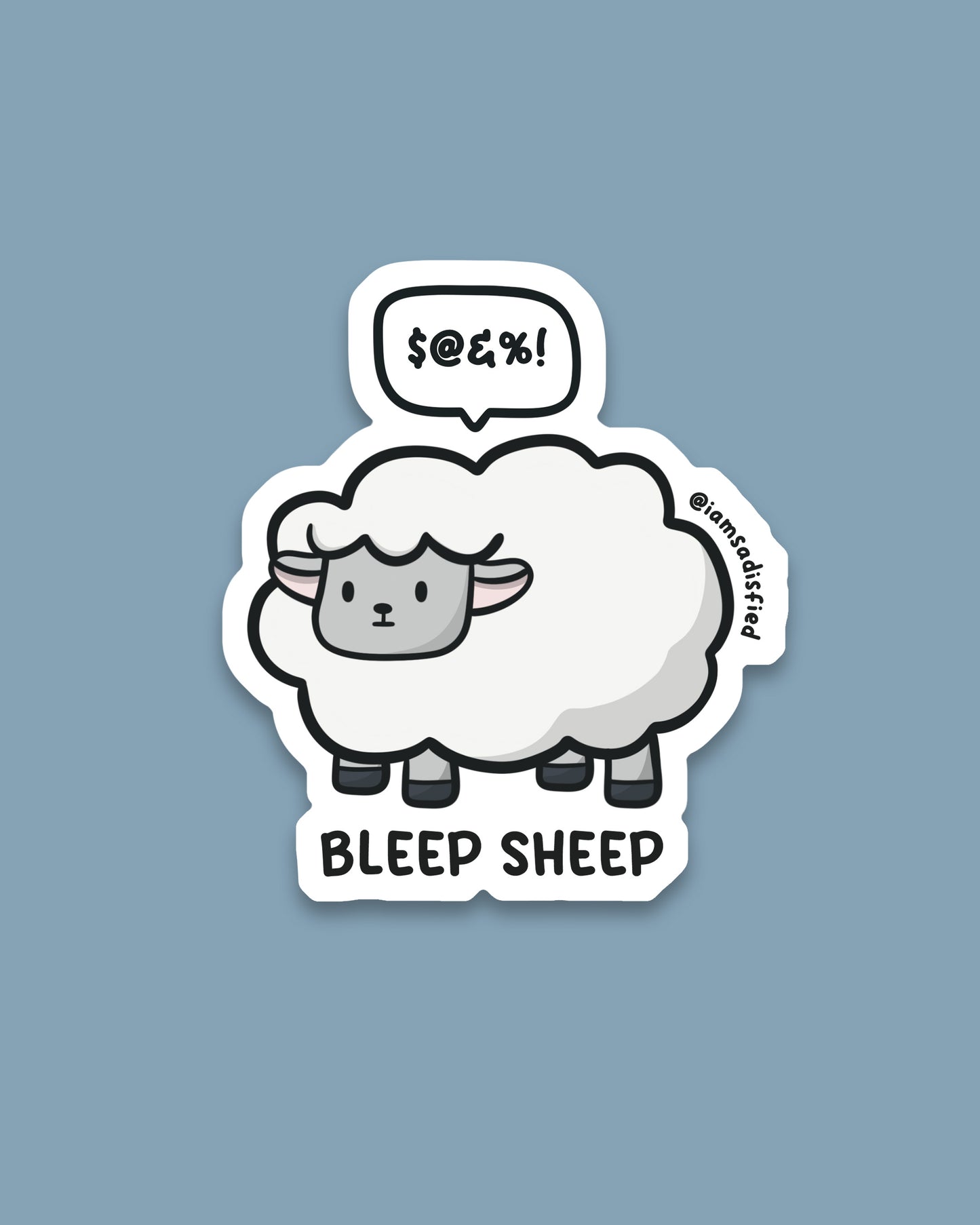 Bleep Sheep Sticker
