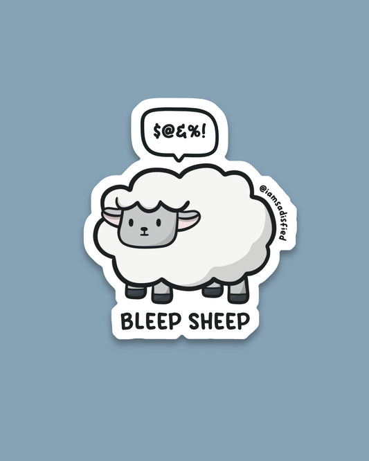Bleep Sheep Sticker