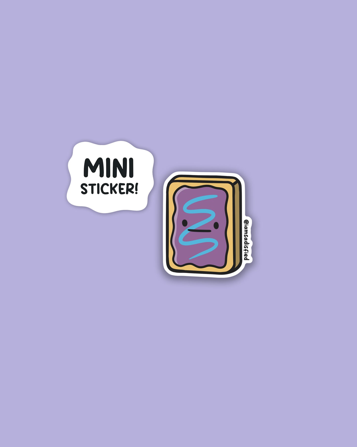 Wild Berry Pastry Mini Sticker
