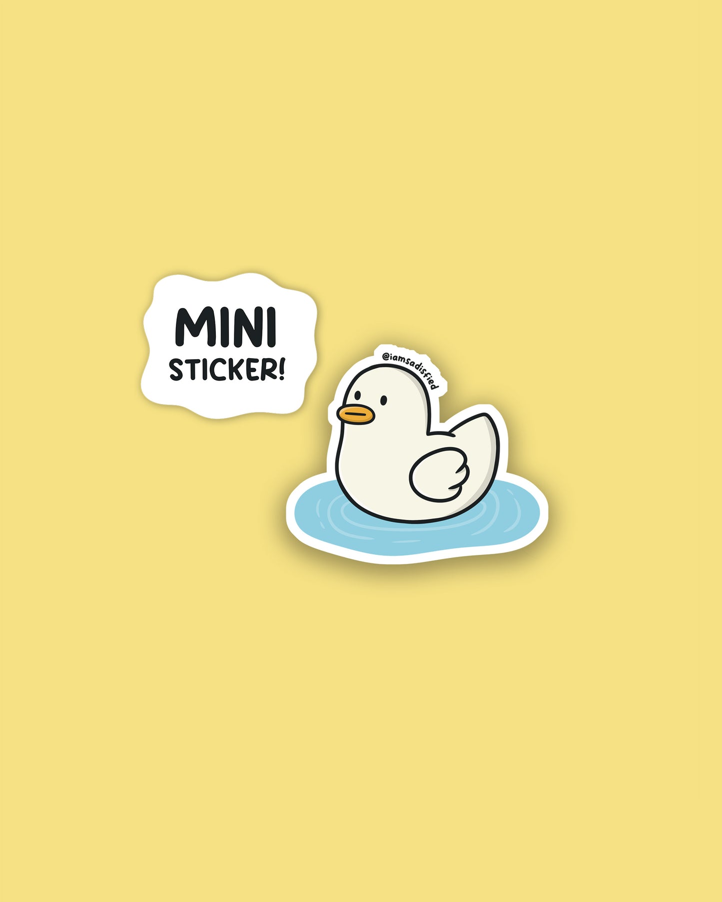Ducky Mini Sticker