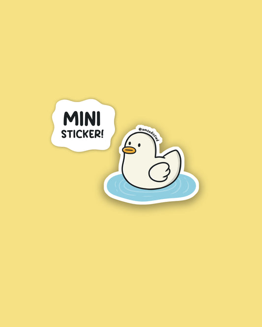 Ducky Mini Sticker