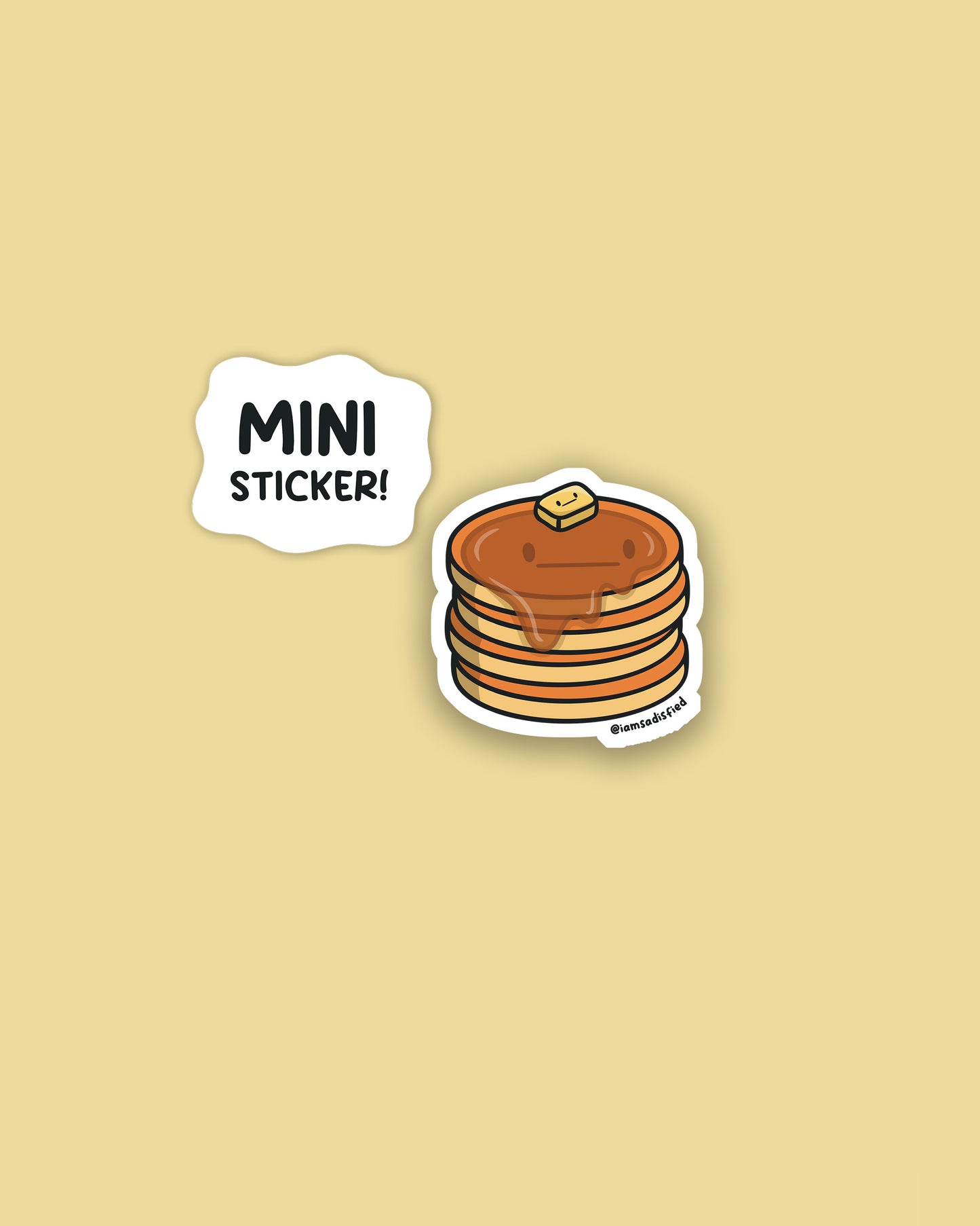 Pancakes Mini Sticker