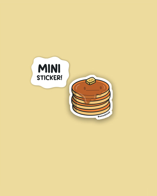 Pancakes Mini Sticker