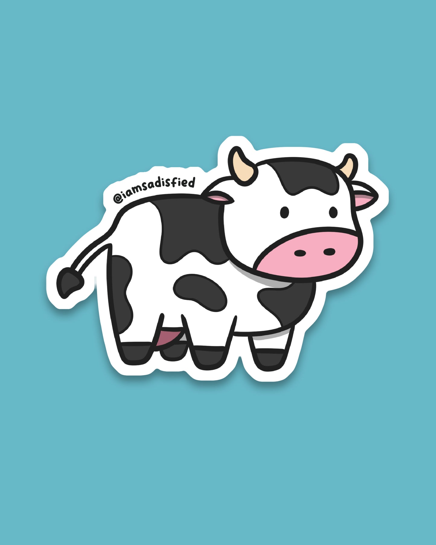 Cow Sticker