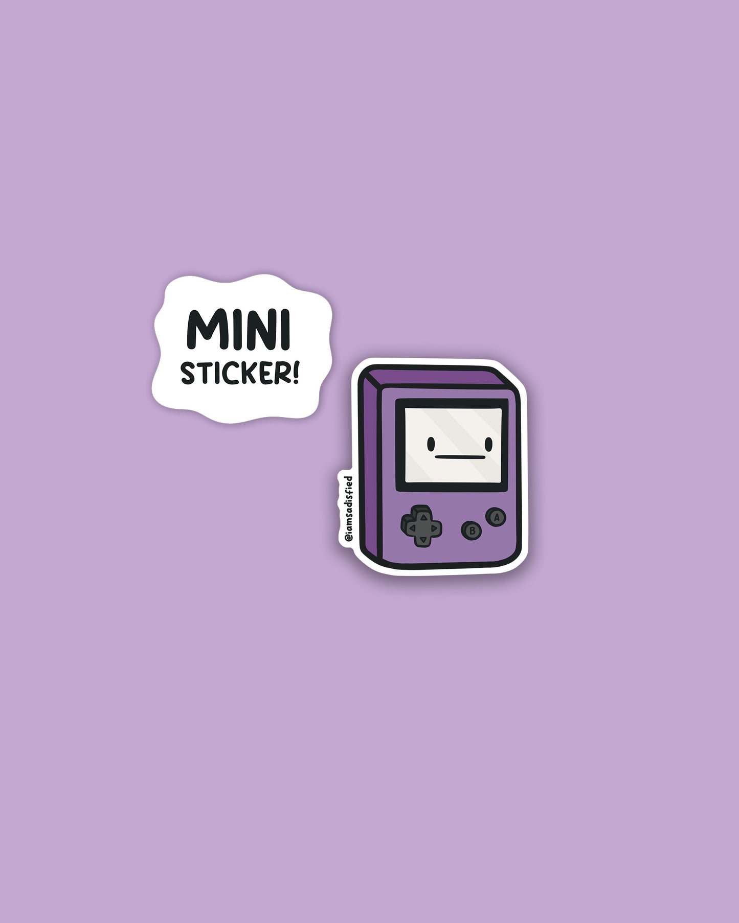 Handheld Game Console Color Mini Sticker