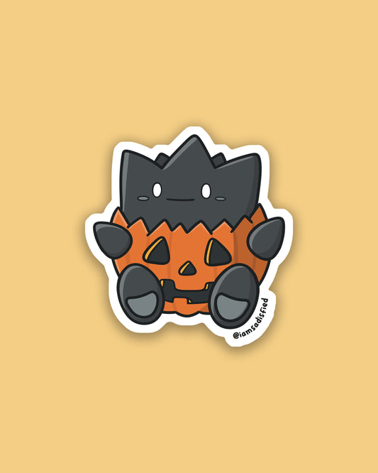 Pumpkin Togepi Sticker