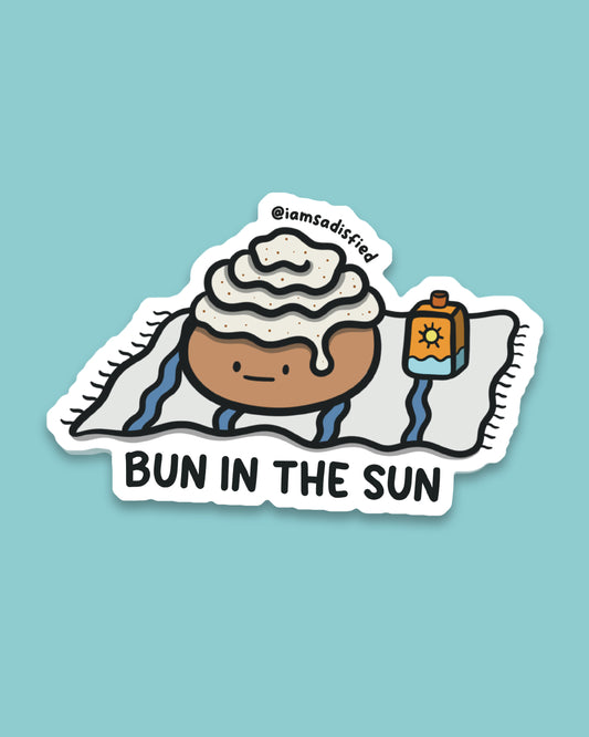 Bun In the Sun Sticker