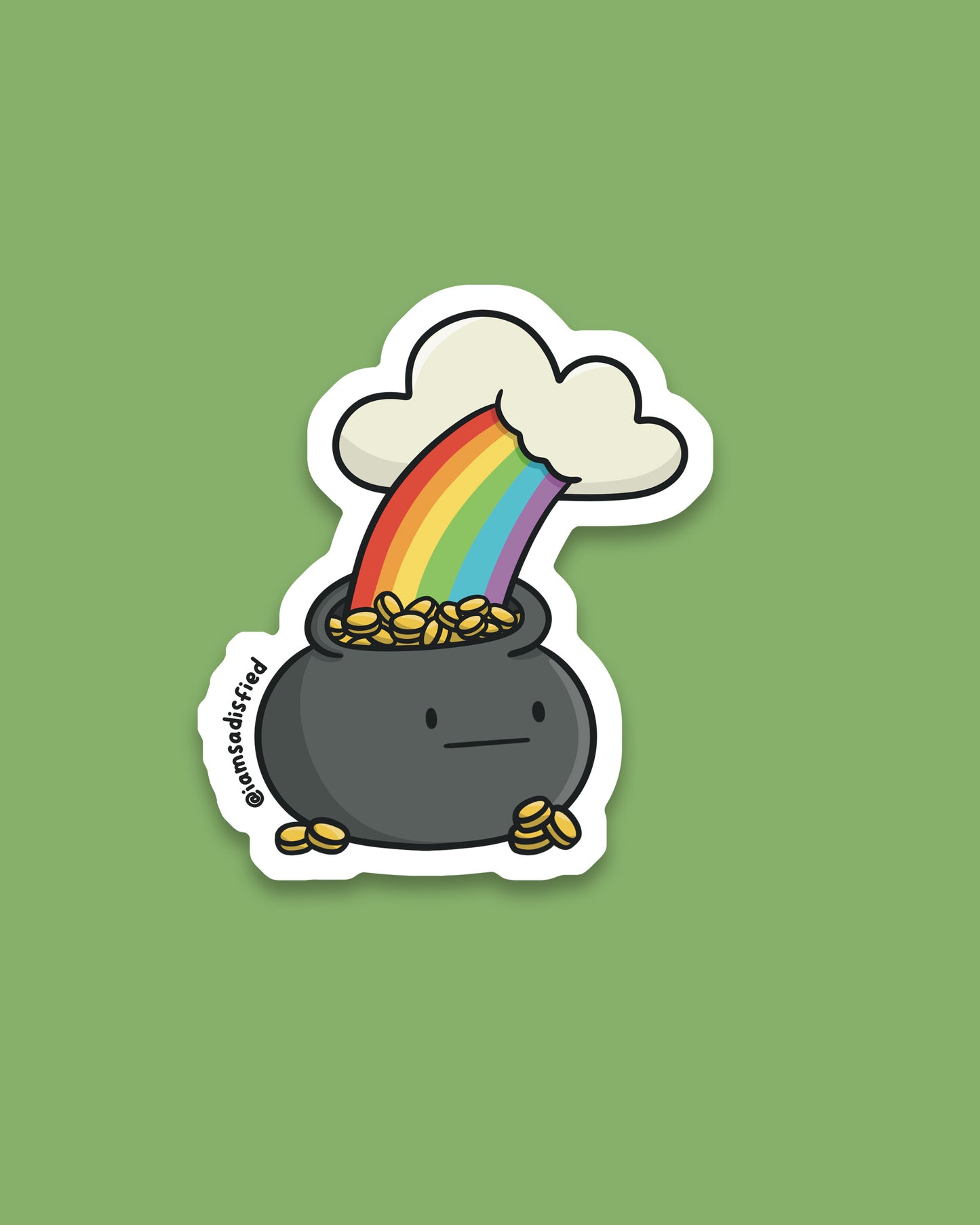 Pot o' Gold Sticker