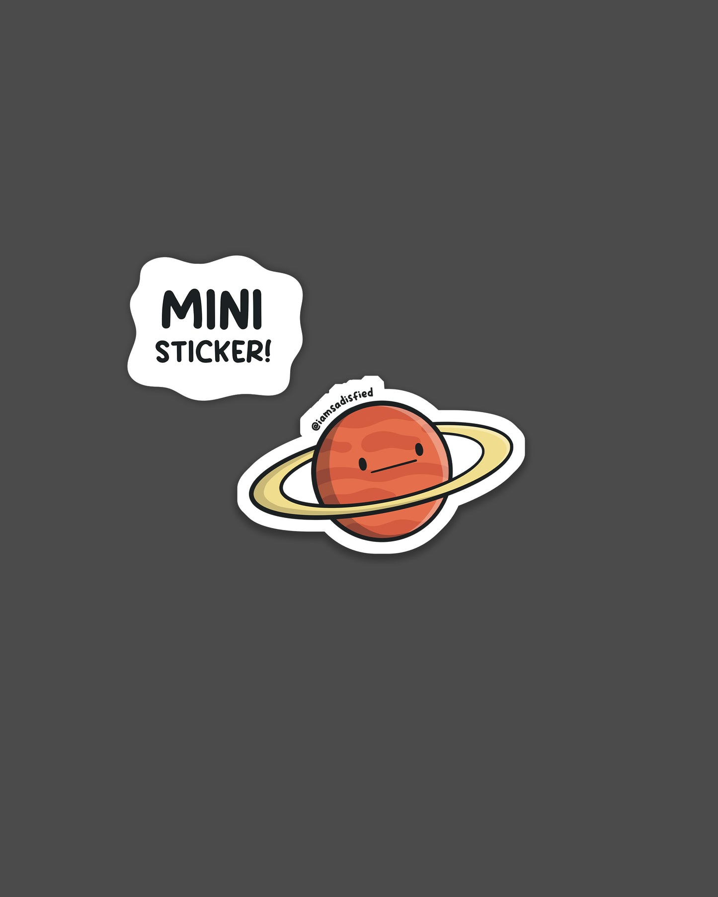 Planet Mini Sticker