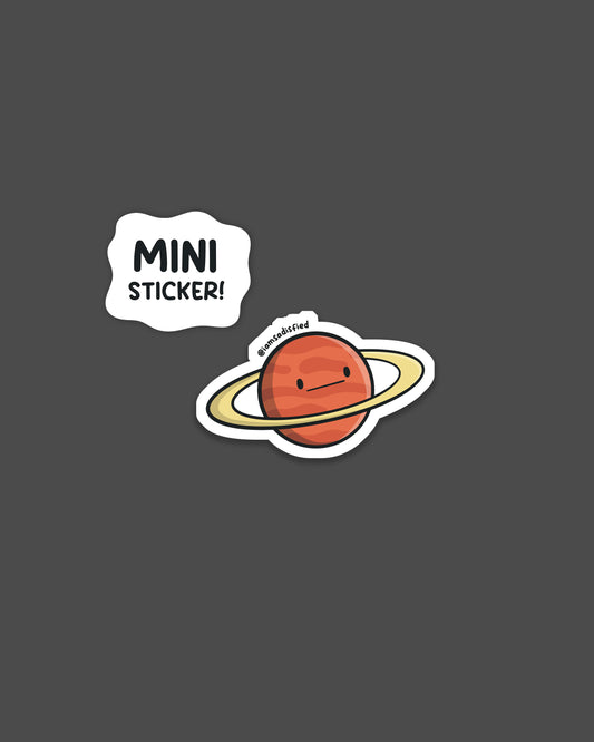 Planet Mini Sticker