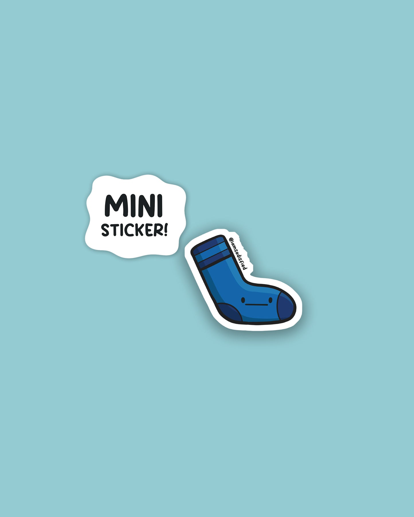 Sock Mini Sticker