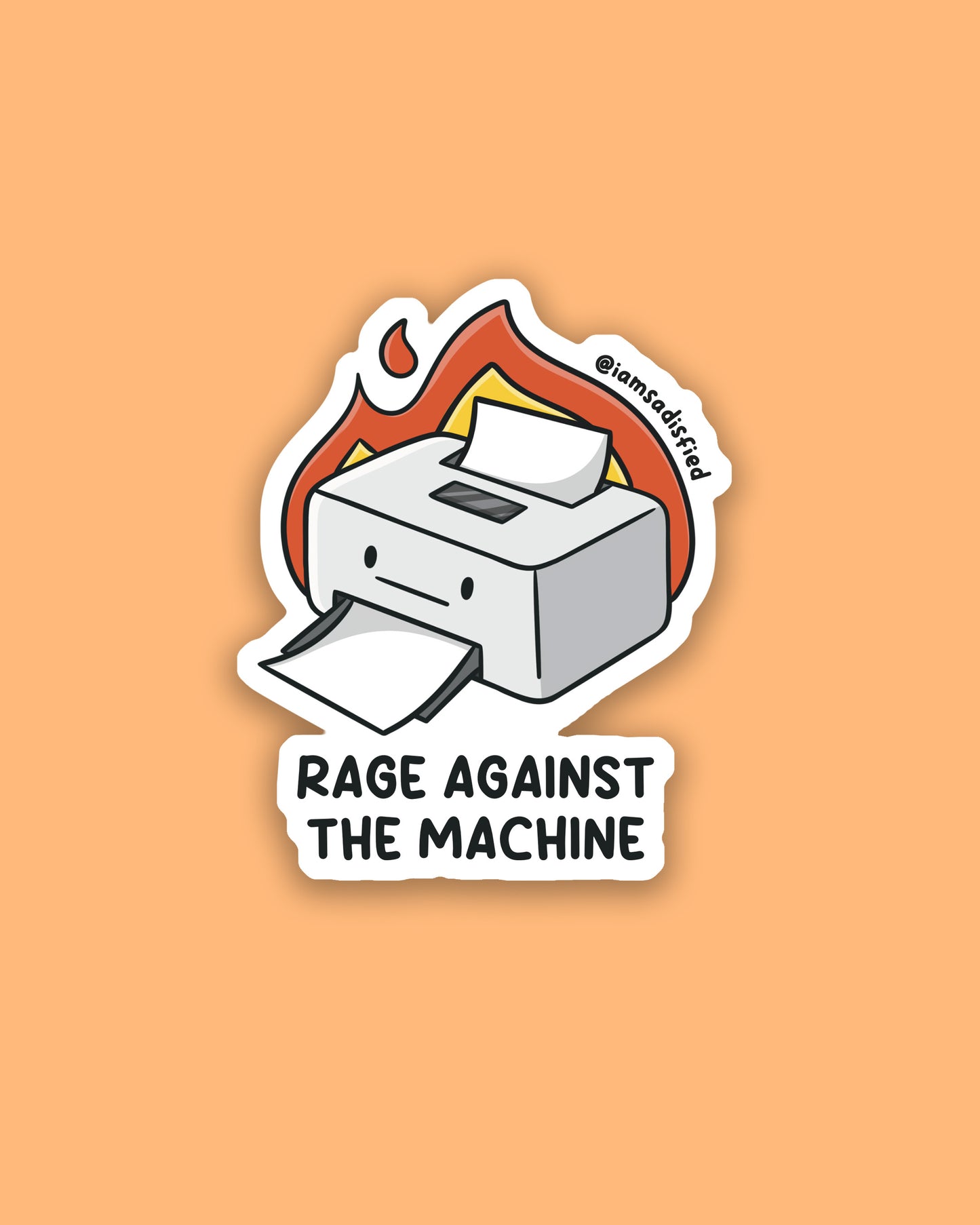 Rage Against the Machine Sticker