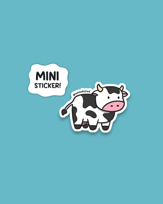 Cow Mini Sticker