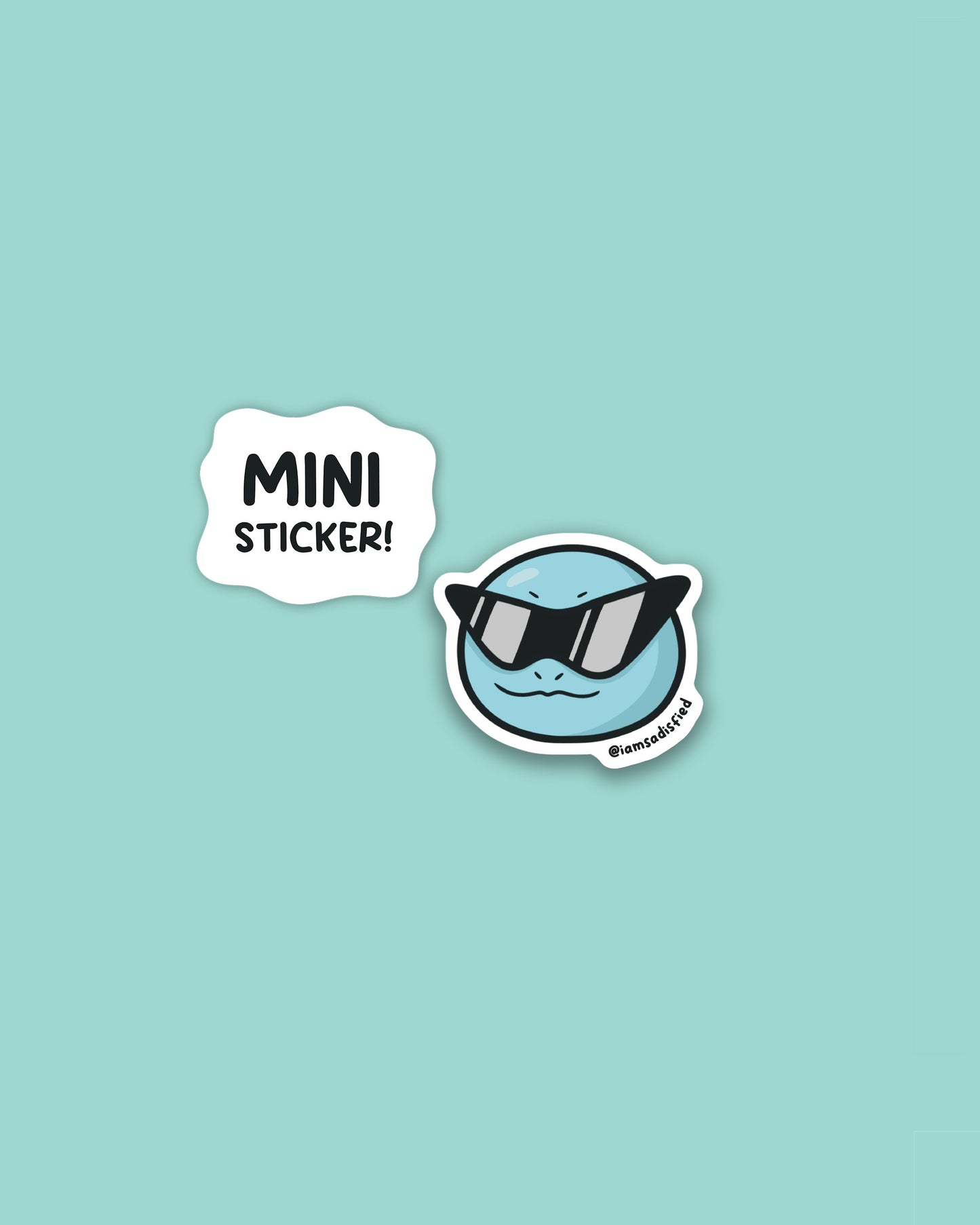 Squirtle Mini Sticker