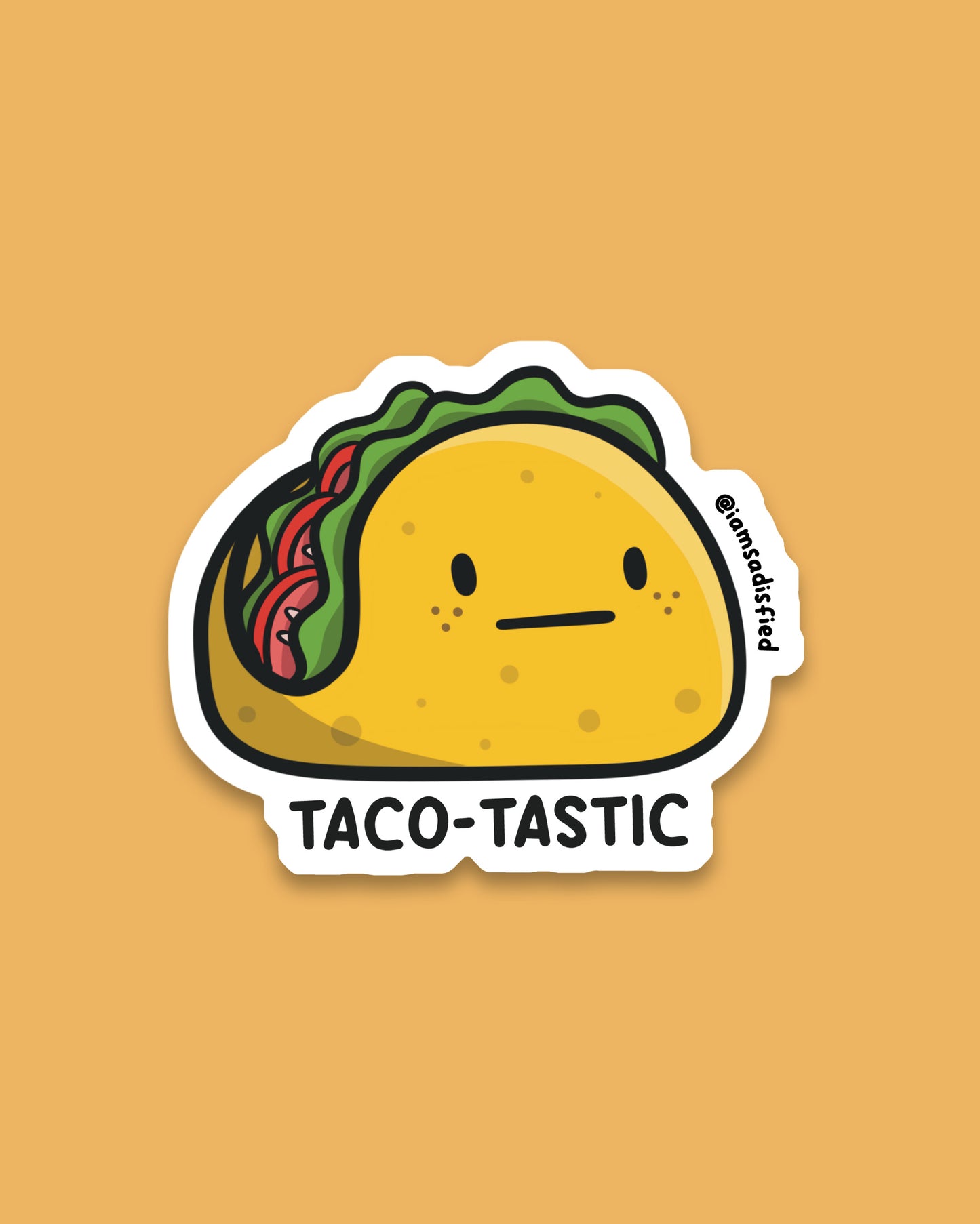 Taco-tastic Sticker