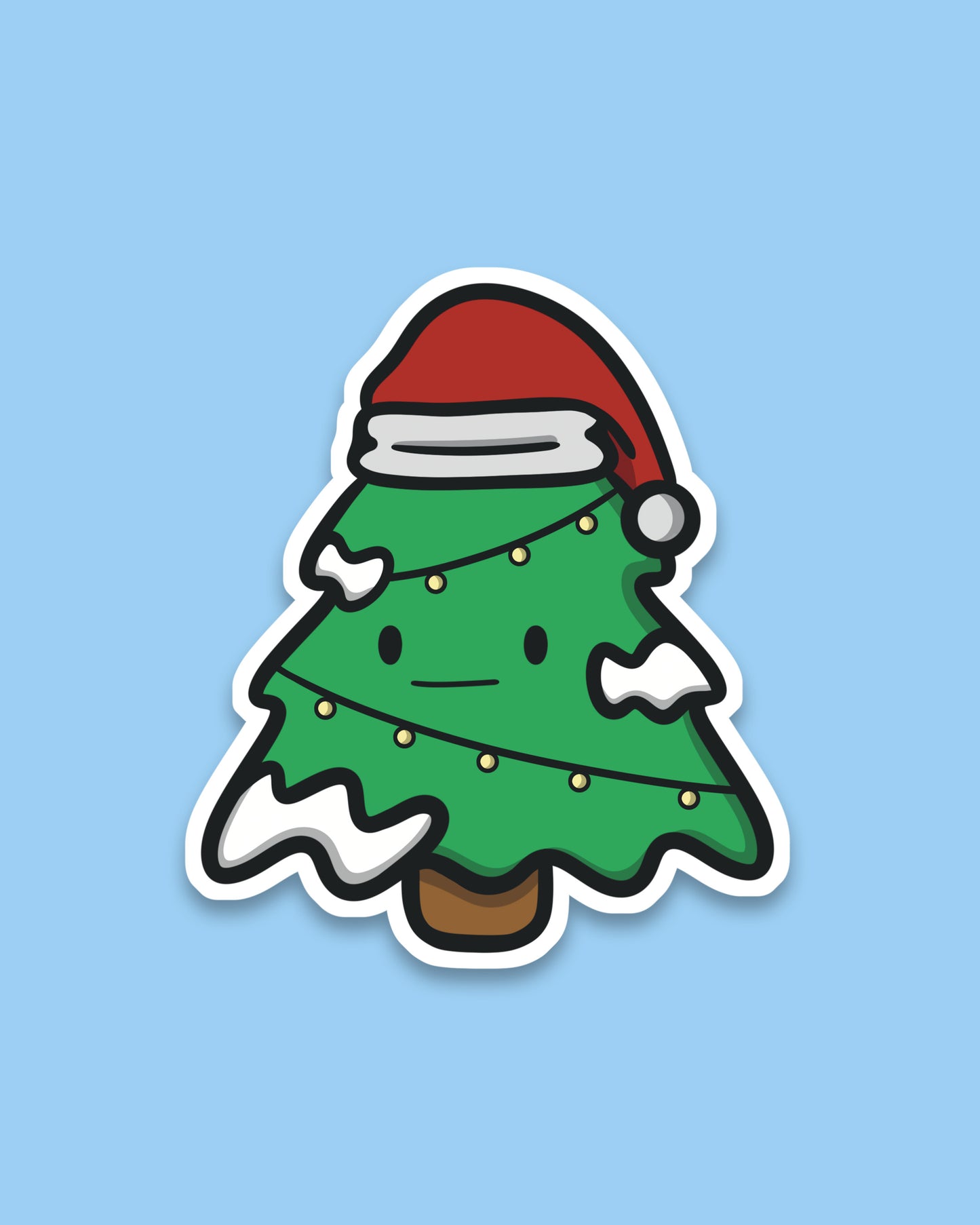 Christmas Tree Sticker