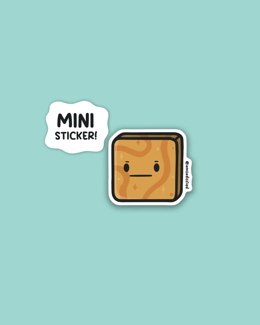 Cinnamon Toast Cereal Mini Sticker